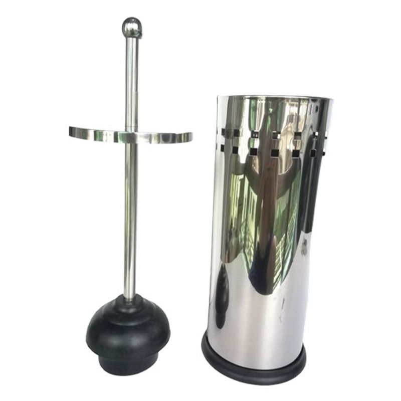 STAINLESS STEEL TOILET PLUNGER