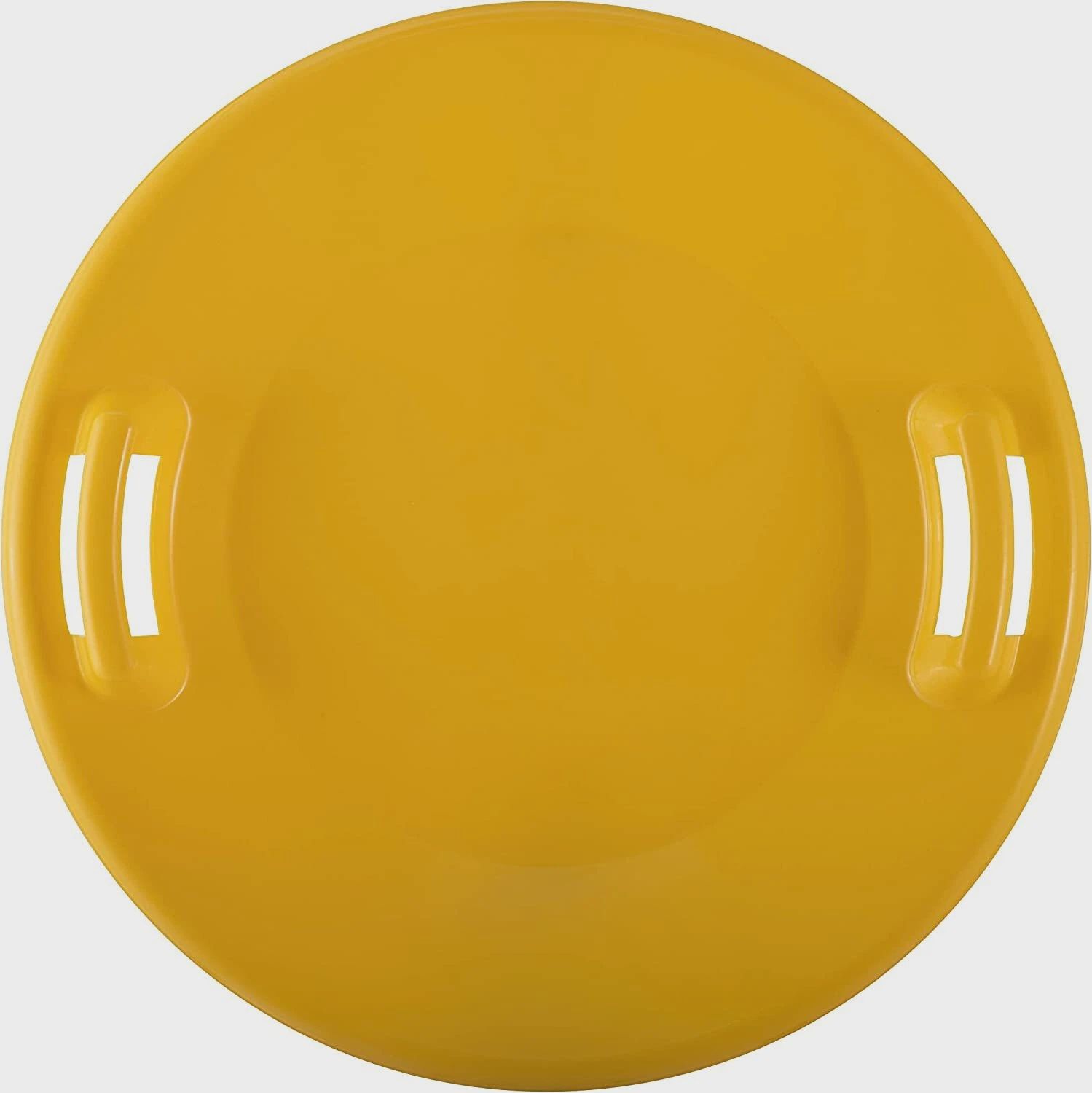 24" Round sled, Colour: yellow