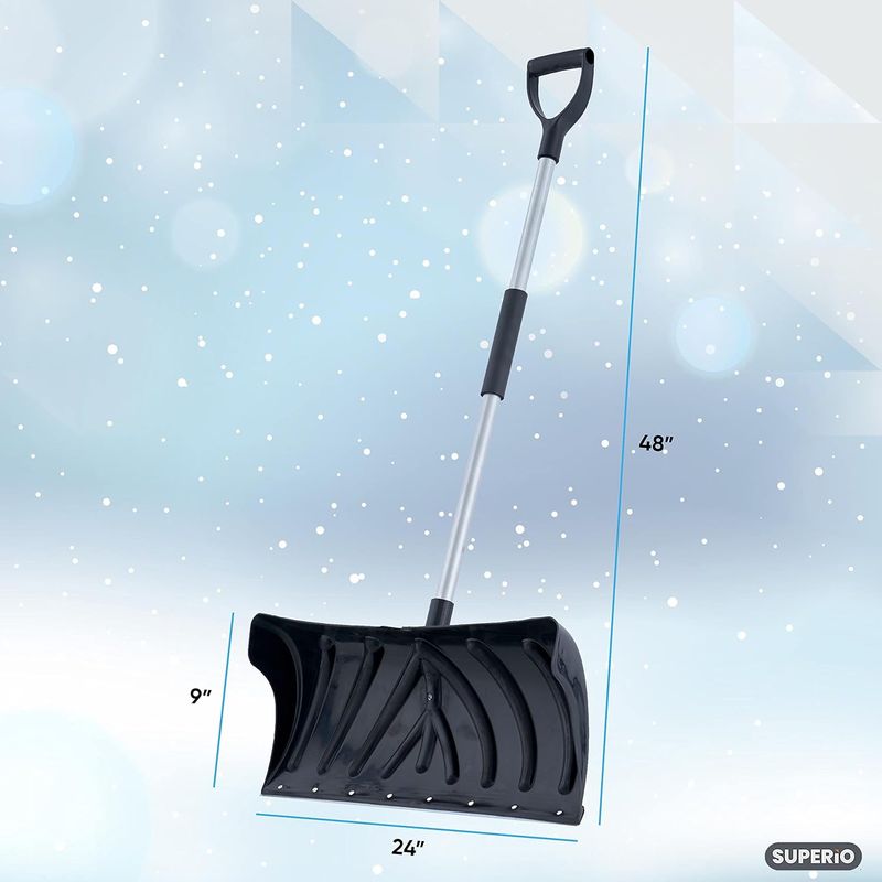 24" pusher shovel