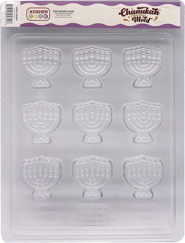menorah chocolate molds