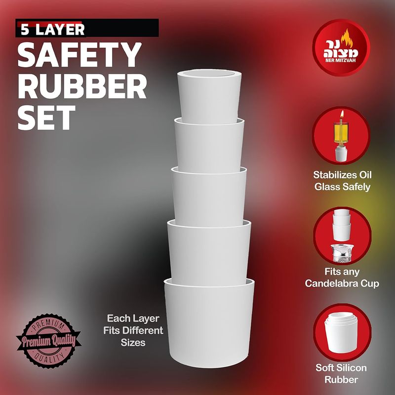 9PK. Safety Rubber SET 5- Layer