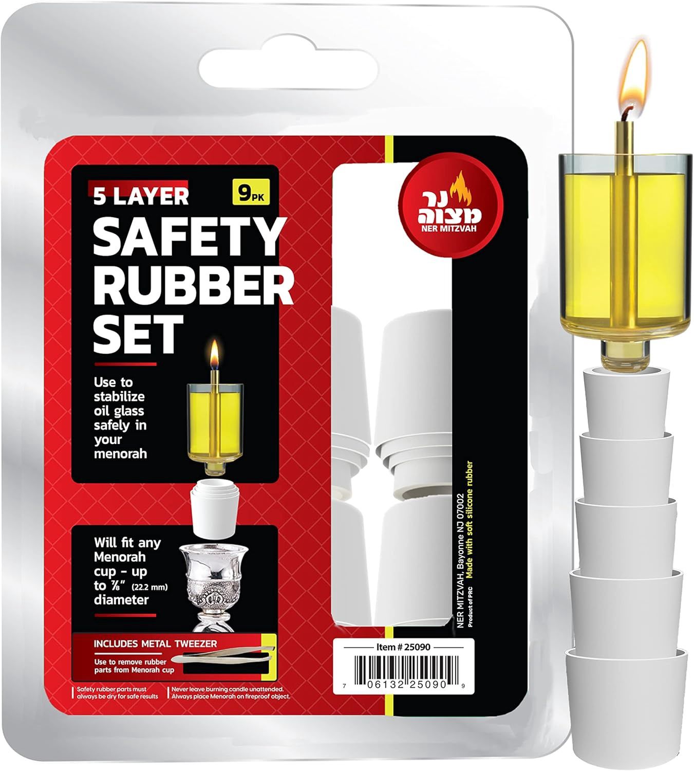 9PK. Safety Rubber SET 5- Layer