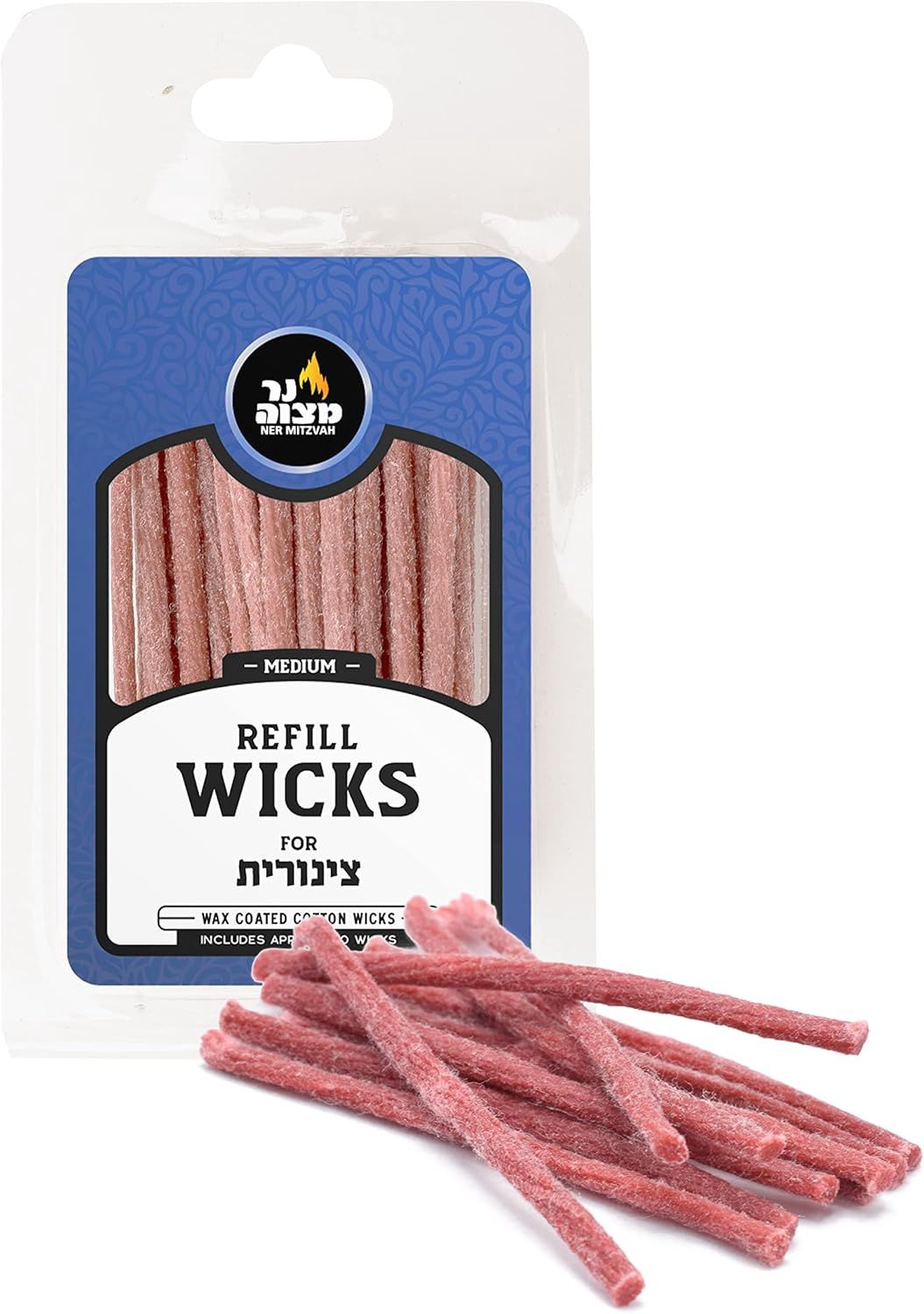 50PK. Refill Wicks Medium