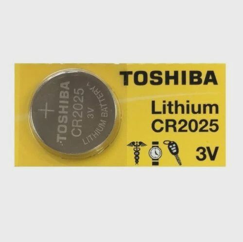 TOSHIBA LITHIUM CR2025 BATTERY