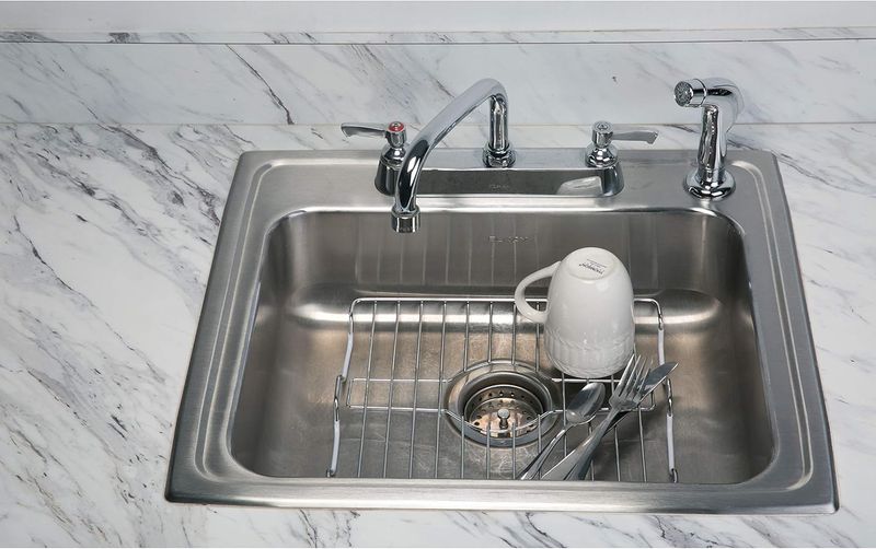 CHROME SINK PROTECTOR LARGE 12.5" x 16.25"