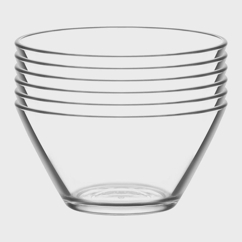Lav - Vega 11.75 Oz Glass Bowl Pk Of 6