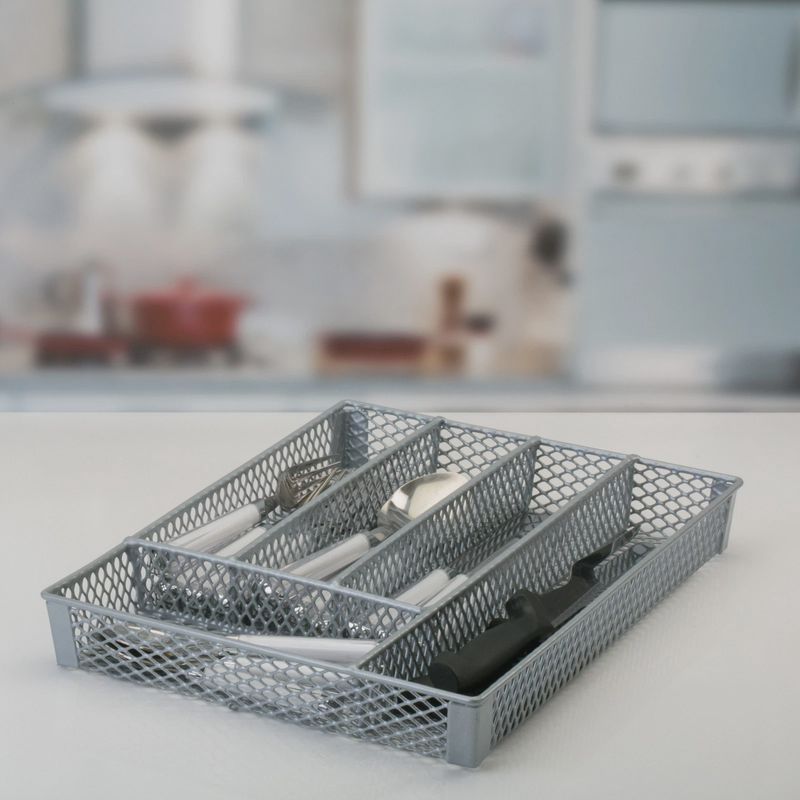 SMALL CUTLERY TRAY-GREY
