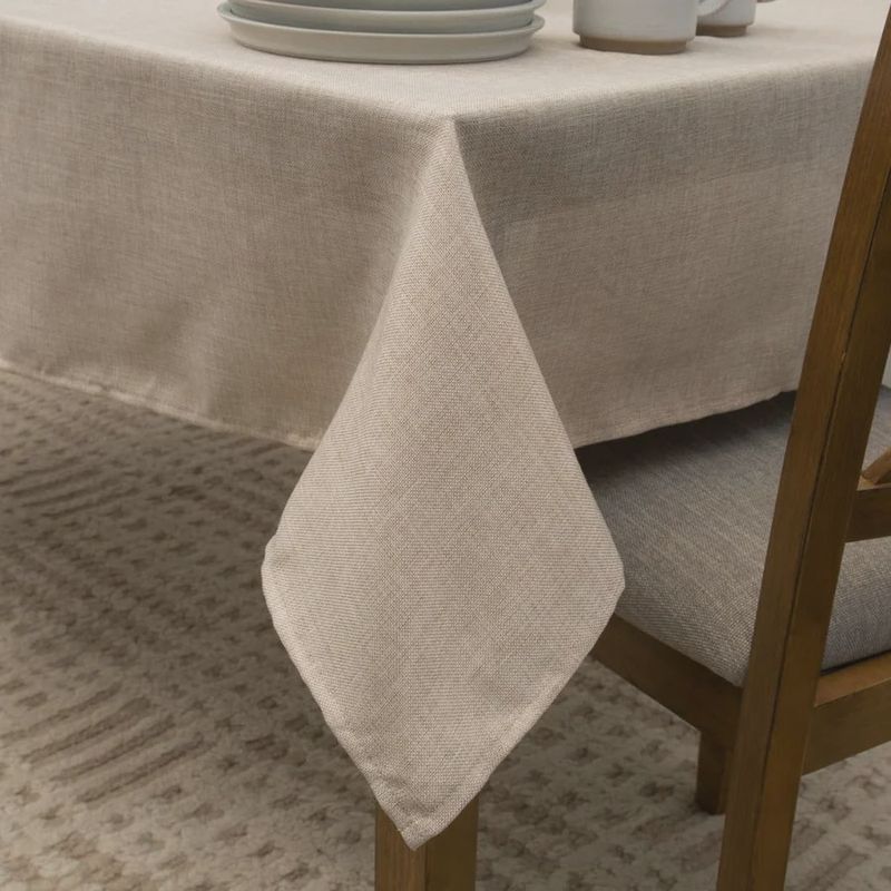 Capri 70x120 Waterproof Tablecloth- CASHMERE
