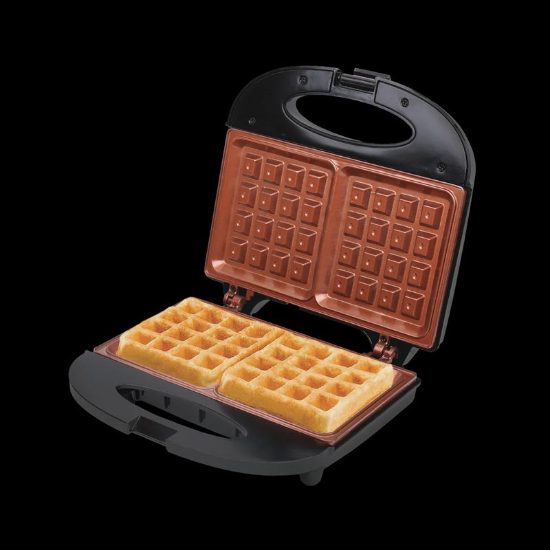 ZENITH ZERA WAFFLE MAKER COPPER/BLK