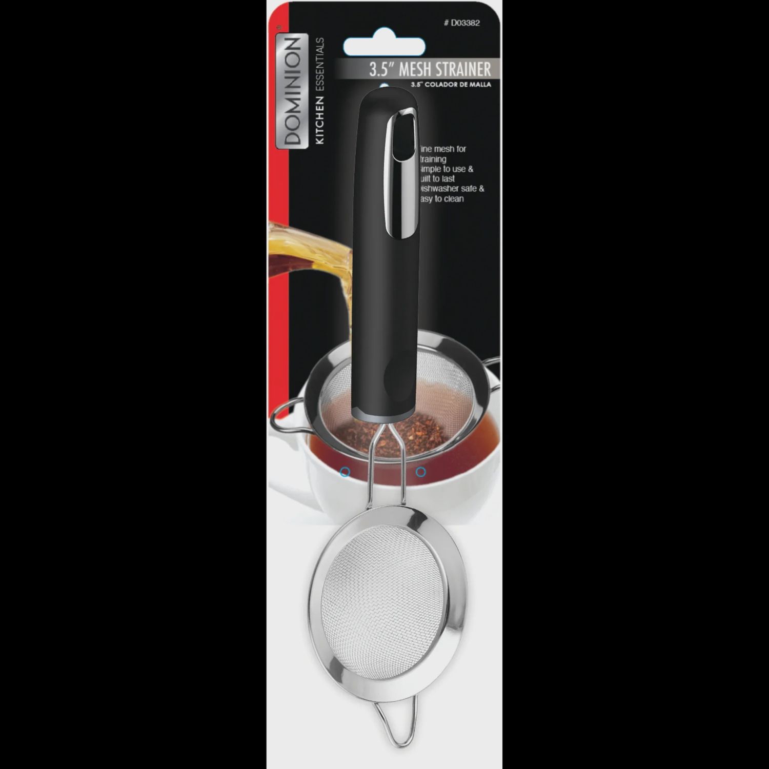 3.5" MESH STRAINER S/S