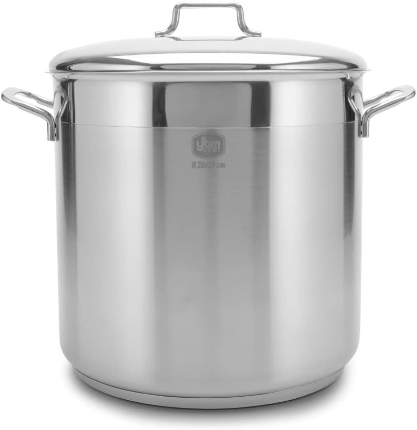 YBM Home cm 12 quart Pot With Stainless Steel Lid and handles