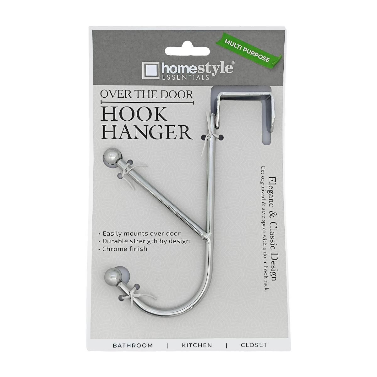 METAL OVER THE DOOR HOOK