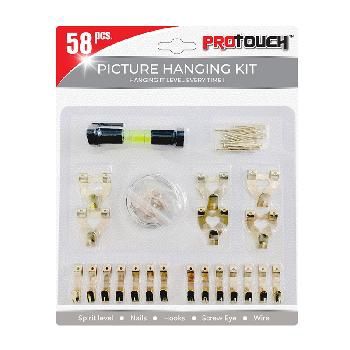 58PCS PICTURE HANGING KIT