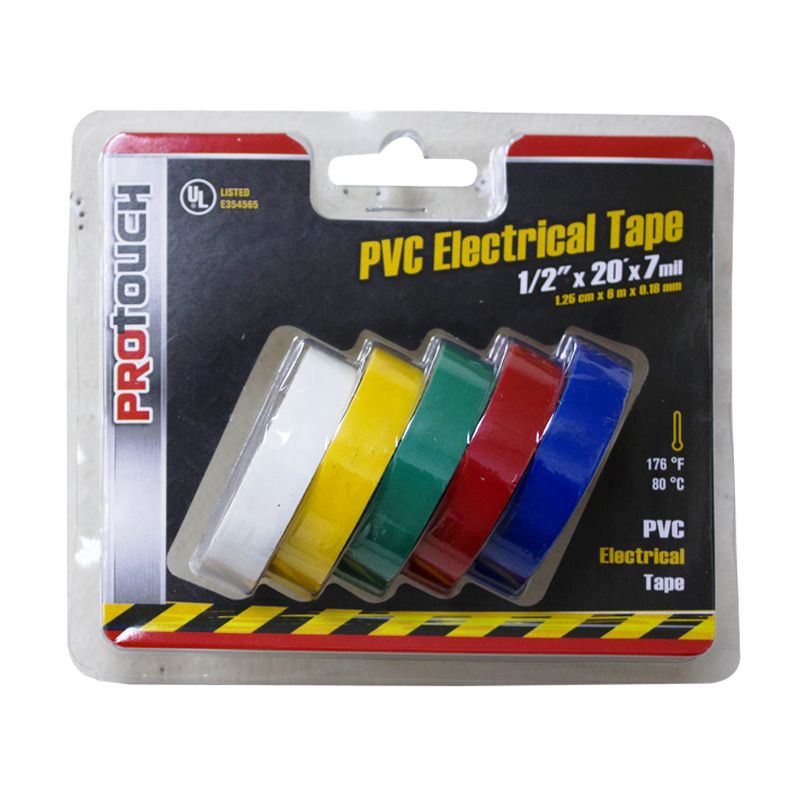 5PCS PVC ELECTRICAL TAPE