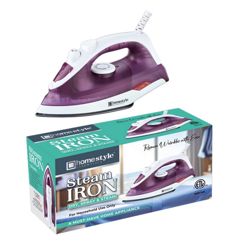 DRY SPRAY STEAM IRON WITH 160ML