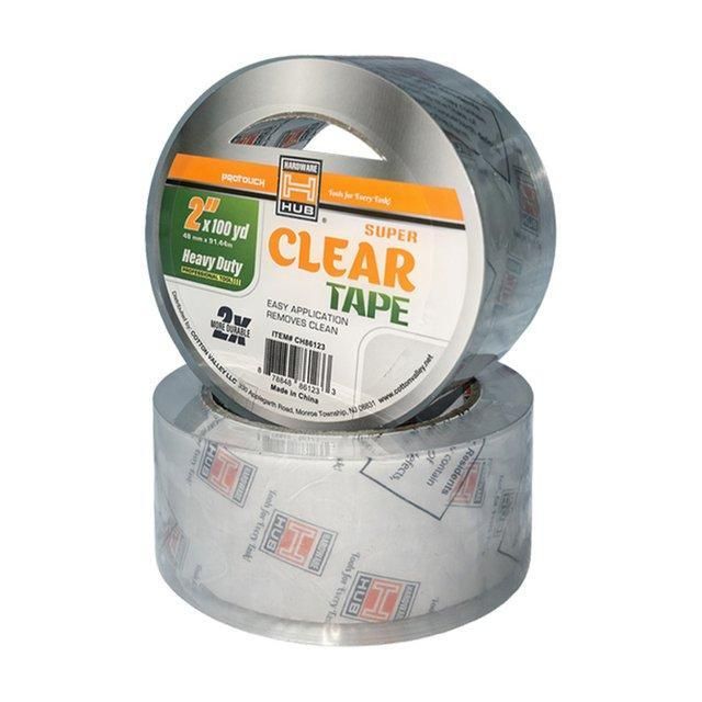 2 X 100 YD SUPER CLEAR TAPE