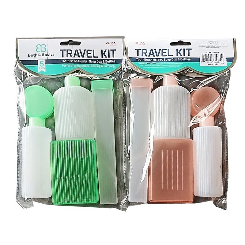 10PC TRAVELLING SET asst