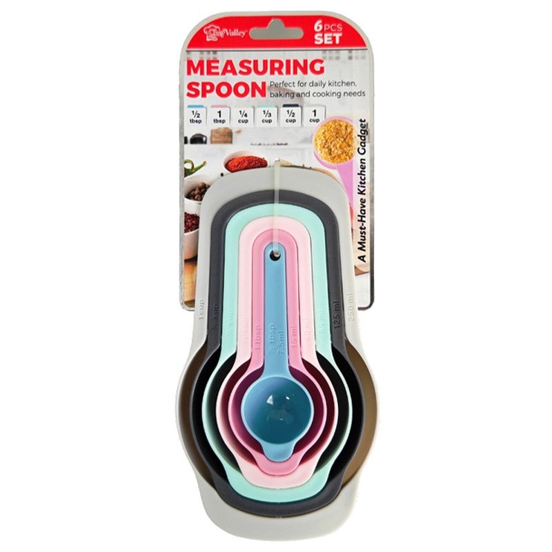 6 PCS MEASURING SPOON SET