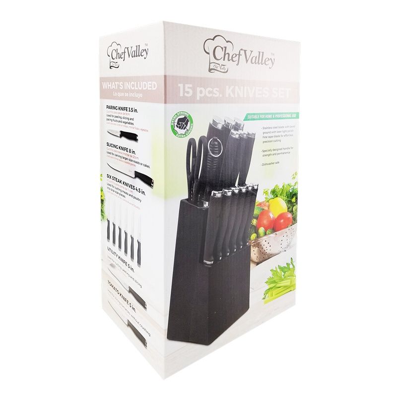 15 PCS KNIFE SET