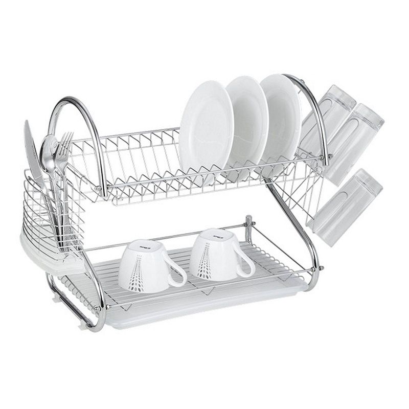 16INCH CHROME PLATED DISH RACK