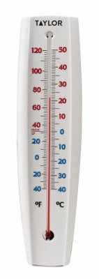 SPIRIT FILL OUTDOOR THERMOMETER WHITE