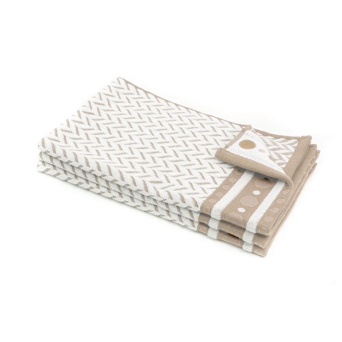Roseberry Dotty Dish Towels, Colour: BEIGE