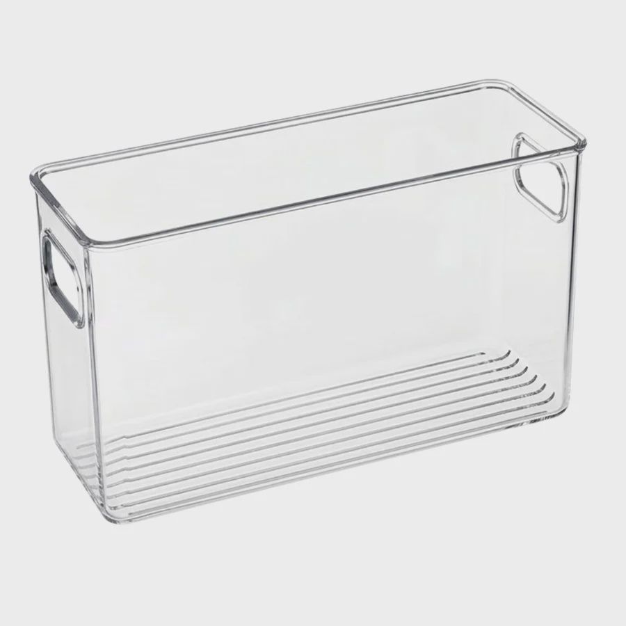 10x4x6 Clear Fridge and Pantry Storage Bin