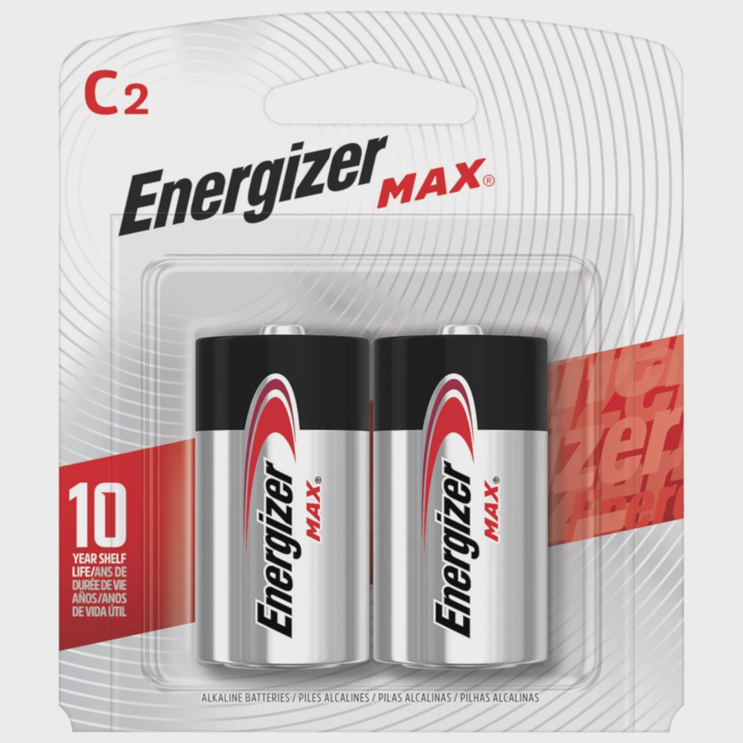 Energizer Max + PowerSeal C2 Alkaline Batteries
