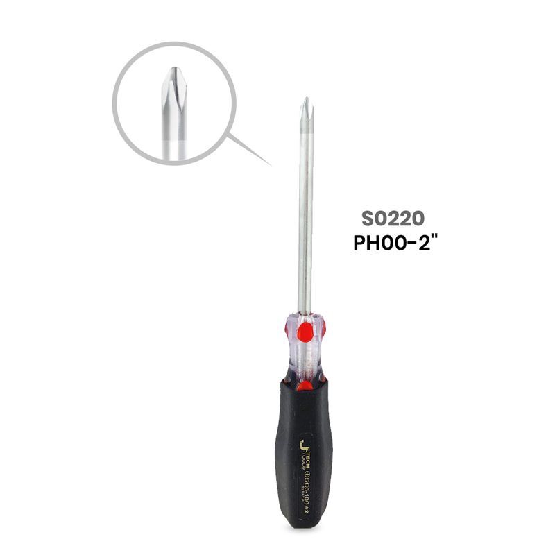 ErgonomicSoft Grip Screwdriver Phillips PH#00-2"