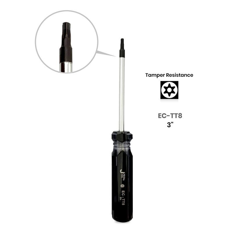 Tamper ( Torx Resistance - Hollow ) Screwdriver T8