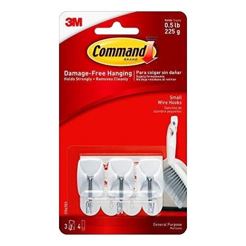 COMMAND CEILING HOOKS-PK/3