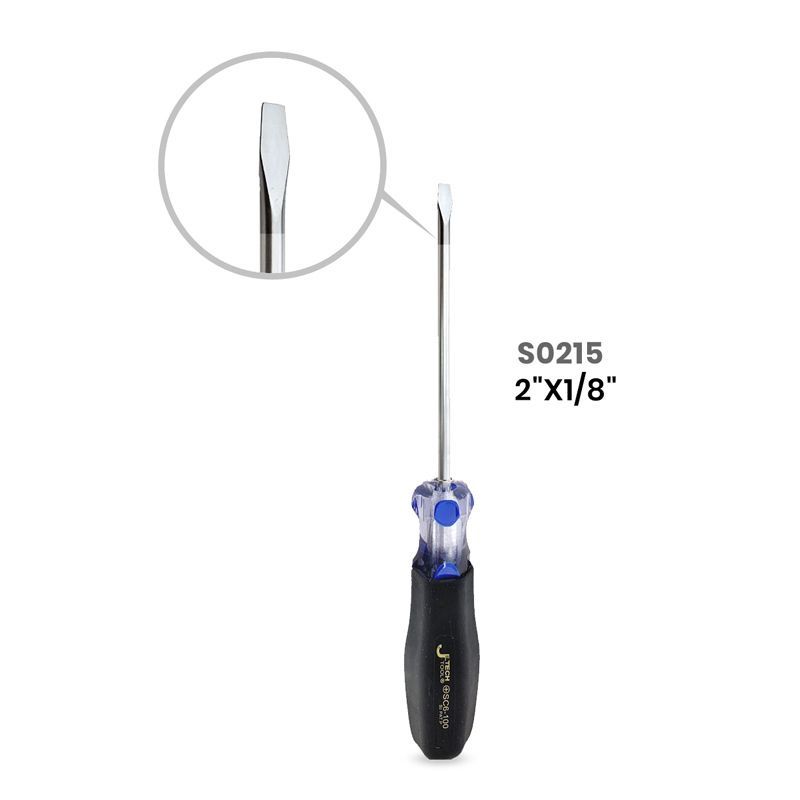 Line Colour Soft Grip Screwdriver Electrician 2"x1/8"