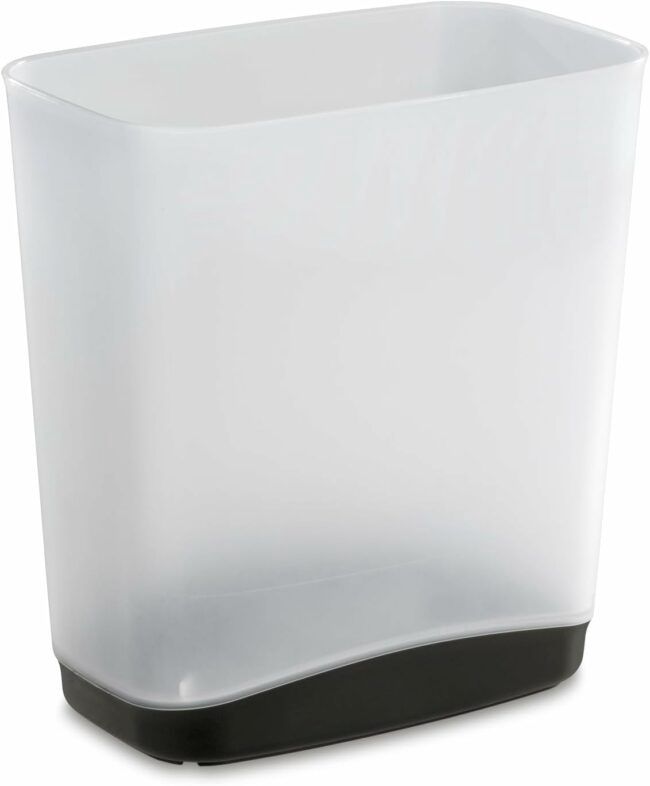 STERILITE 3.3 GAL RECTANGULAR SLIM WASTEBASKET