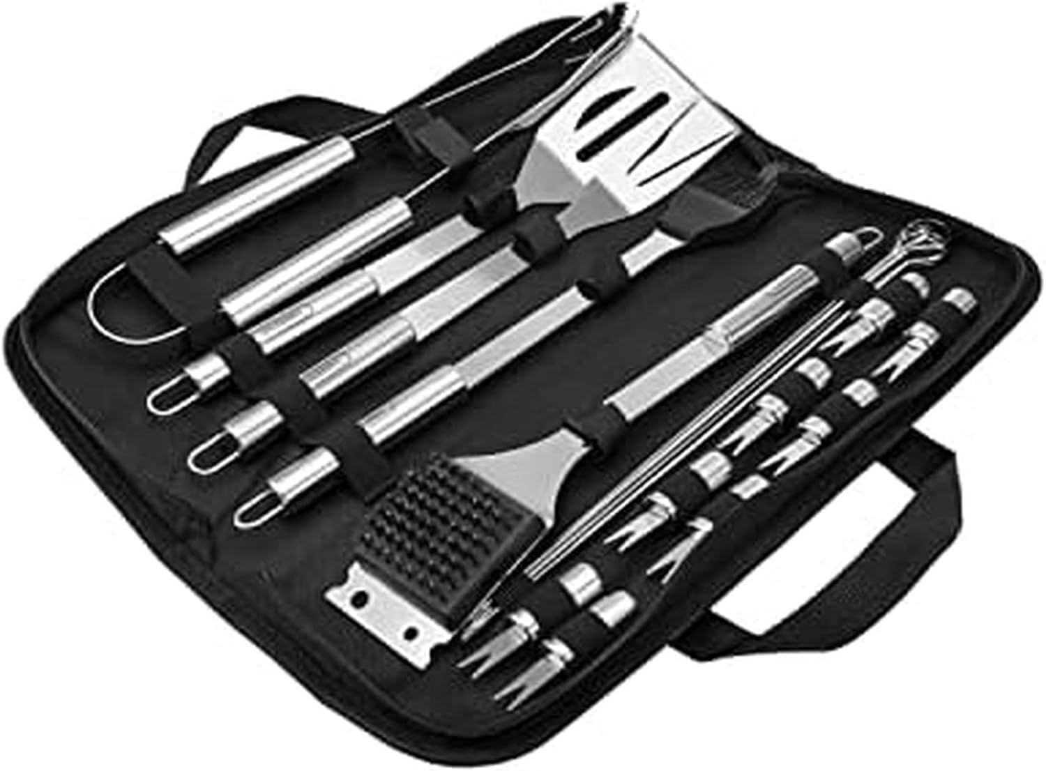 18PC GRILLING SET WITH CARRY CASE