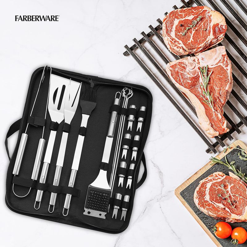 18PC GRILLING SET WITH CARRY CASE