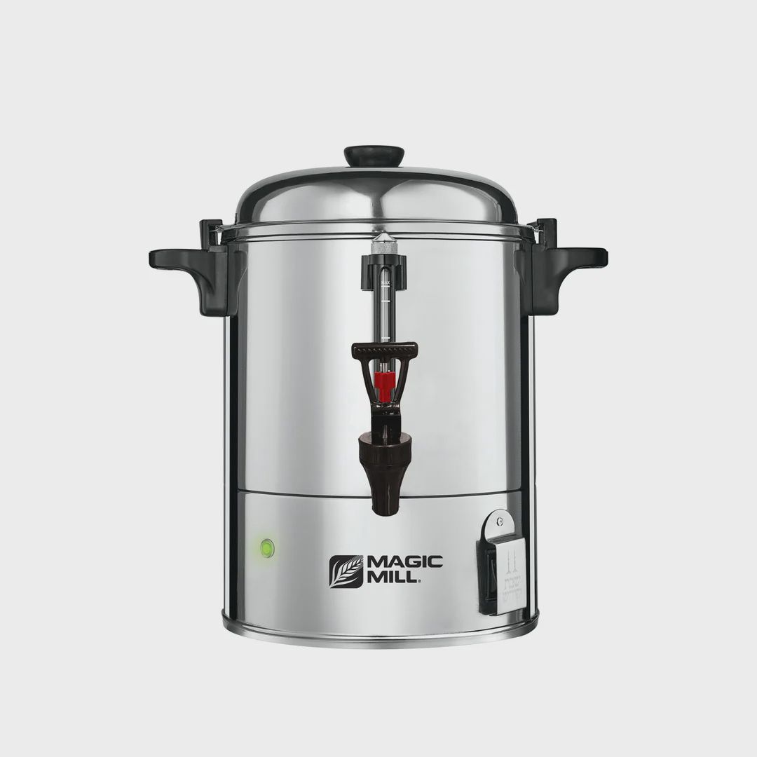 MAGIC MILL  35 cup URN-DOUBLE INSULATED SS BODY WITH  NEW SAFETY HANDLE