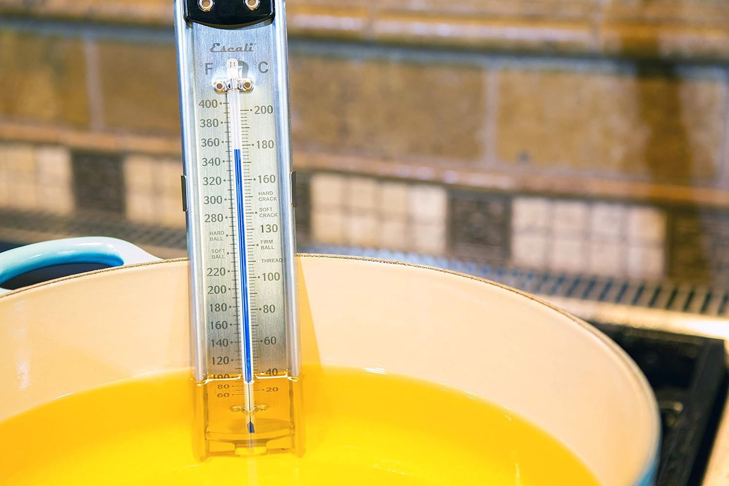 Deep Fry / Candy Thermometer - Metal Paddle