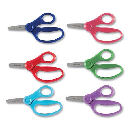 Kids Scissor 5" Blunt Tip asst color