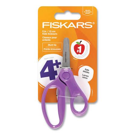 Kids Scissor 5" Blunt Tip asst color