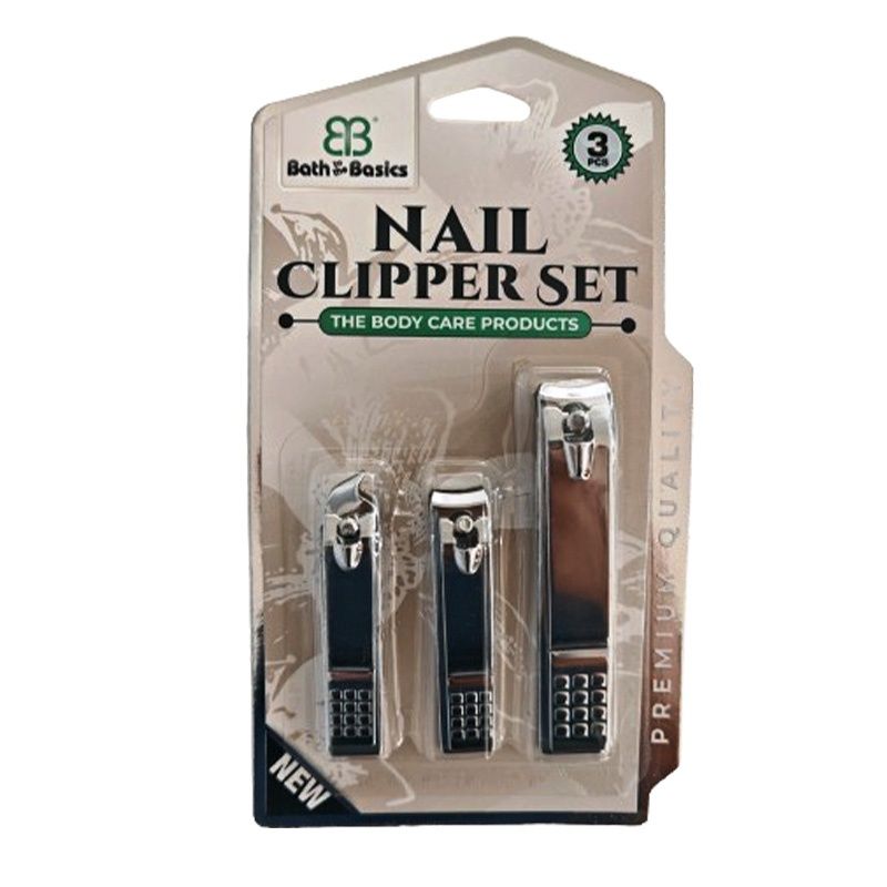 3PCS NAIL CLIPER SET