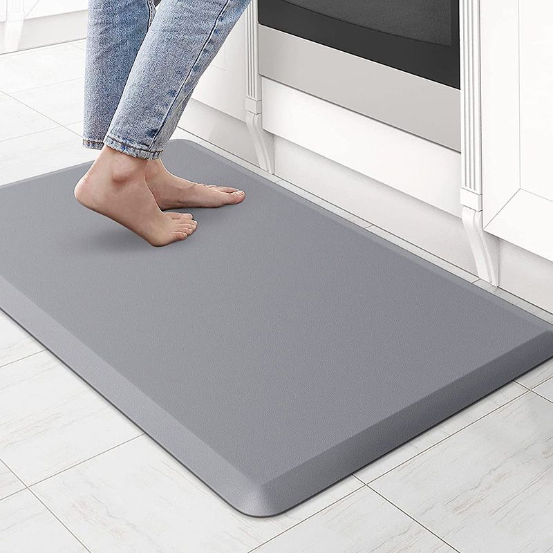ANTI FATIGUE PVC KITCHEN COMFORT MAT SOLID asst COLOR 17X28 INCH