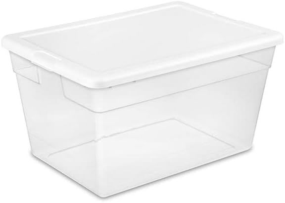 56 QT STORAGE BOX-WHITE COVER