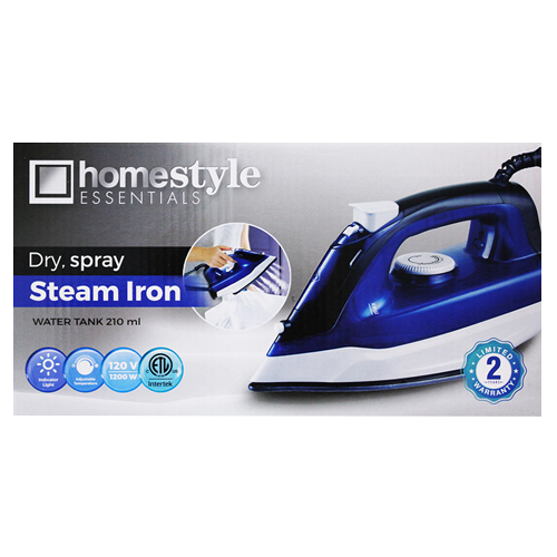 PROFESSIONAL STEAM IRON WITH 210 ML TANK
