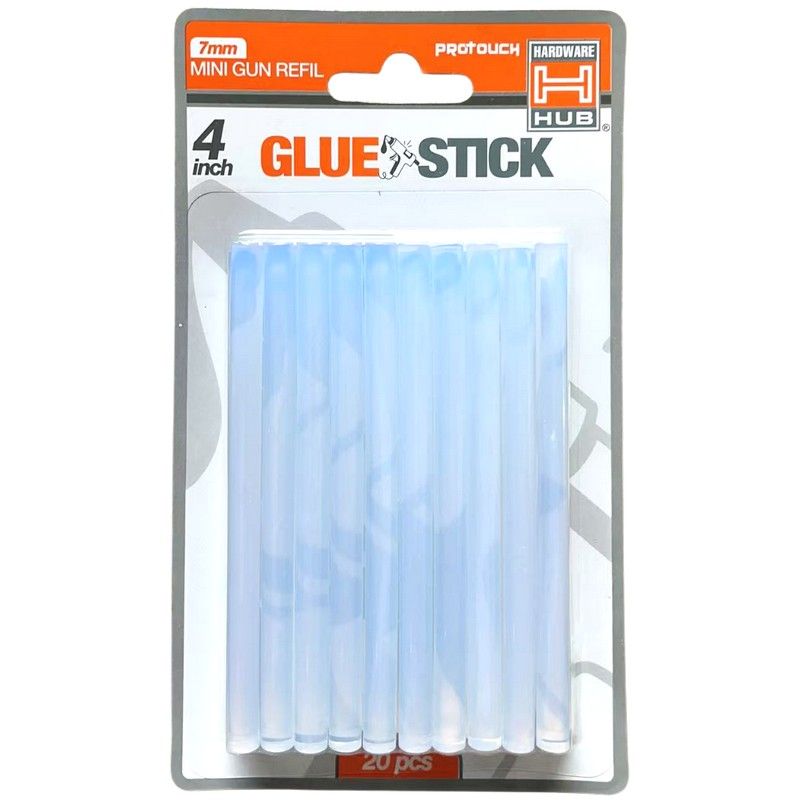 20PC 4" 7MM GLUE STICK