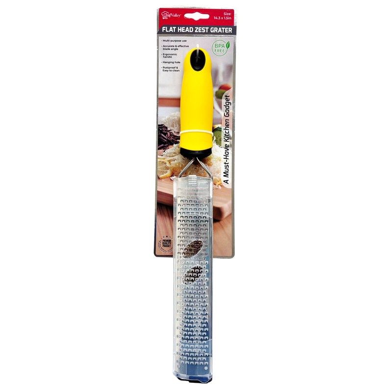 FLAT HEAD ZEST GRATER