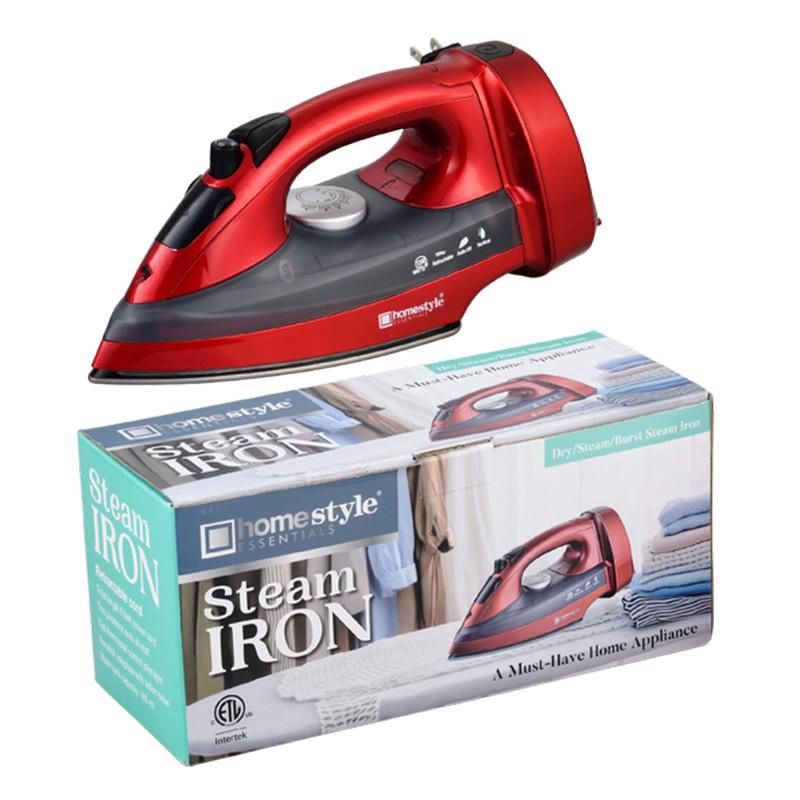 RETRACTABLE PROFESSIONAL STEAM IRON