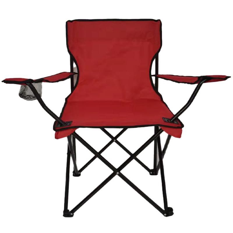 FOLDING BEACH CHAIR RED
