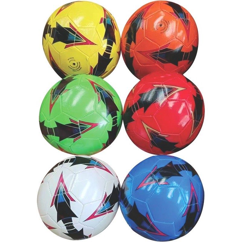 SIZE 5 SPORTS SOCCER BALL ARROW PRINT asst