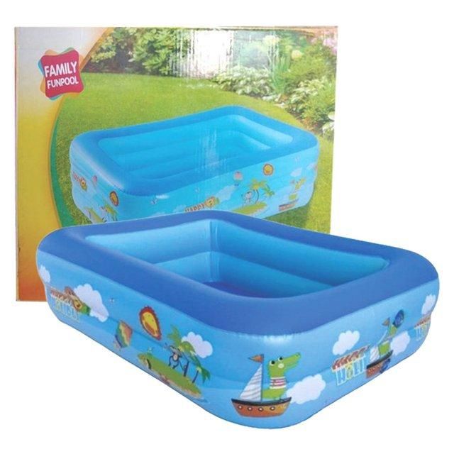 6FT RECTANGLE INFLATABLE SWIMMING POOL