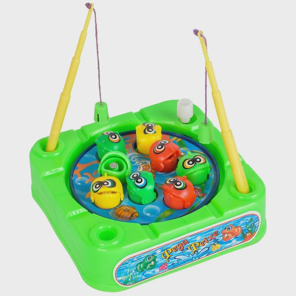 3.5" Wind Up Fishing Game